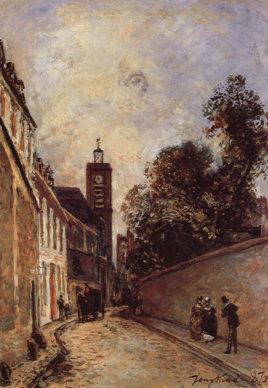 Rue de L-Abbe-de l-Epee and Church